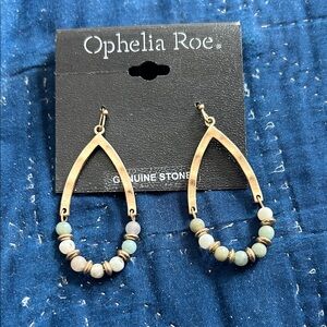 Ophelia Roe Gold and Multicolor Beaded Earrings